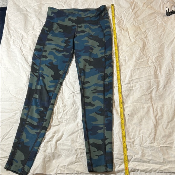 New Balance Pants - New Balance Blue Camo Leggings